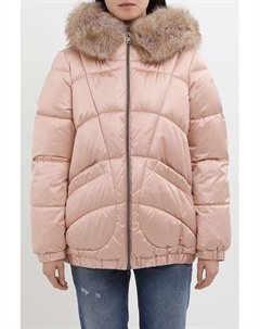 Куртка утепленная с меховой опушкой Geox