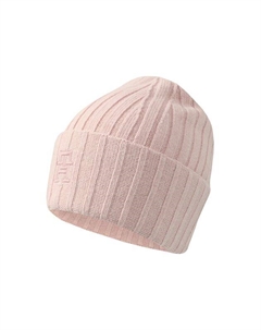 Шапка с отворотом и логотипом бренда Tommy hilfiger