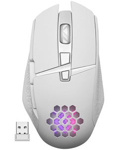 Беспроводная игровая мышь Defender Glory GM-514, белый