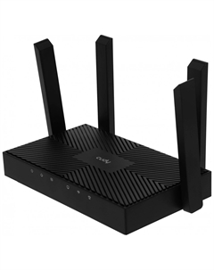 Роутер беспроводной Cudy WR3000 AX3000, 10/100/1000BASE-TX/Wi-Fi, черный