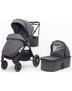 Коляска 2 в 1 KR345 Plus grey Ining baby