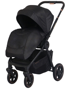 Коляска 2 в 1 773 F Black Ining baby