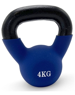 Гиря Fit, виниловая, 4 кг, Blue (KBVIN4BL) Unix