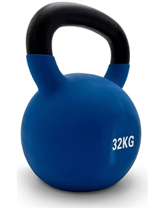 Гиря Fit, виниловая, 32 кг, Blue (KBVIN32BL) Unix