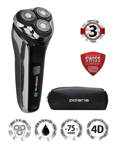 Электробритва PMR 0305R wet&dry PRO 5 blades Polaris