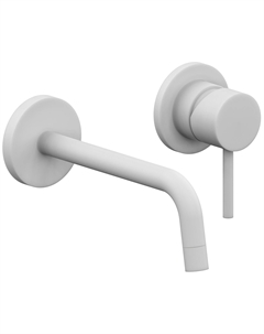 Смеситель для раковины Paffoni Light LIG007BO70 с внутренней частью белый