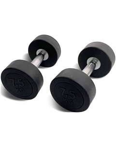 Гантель Fit PRO, круглая, обрезиненная, 7.5 кг Unix