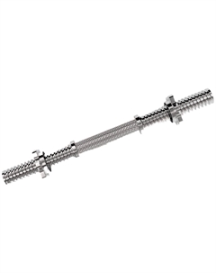 Гриф гантельный Fit 41 см / 25 мм, Chrome Unix