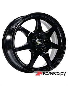 Литой диск CR-15 5.5x14/4*100 D67.1 ET43 BLACK Crossstreet