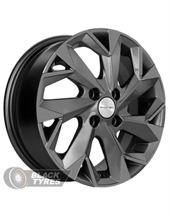 Литой диск KHW1402 5.5x14/4x100 D60.1 ET43, Серые Khomen wheels