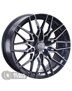 Литой диск 1263 7.5x17/4x100 D60.1 ET40, Серые Ls wheels