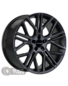 Литой диск KHW2101 9.5x21/5x120 D72.6 ET49, Черные Khomen wheels