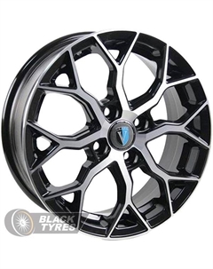 Литой диск 1419 5.5x14/4x98 D58.6 ET35, Черные Venti