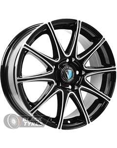 Литой диск 1616 6.5x16/5x112 D57.1 ET46, Черные Venti