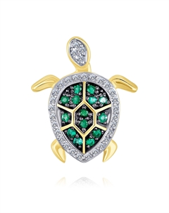 Подвеска из золота Адамас