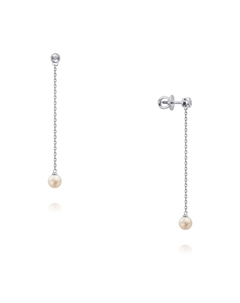 Серьги из золота Адамас