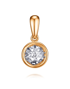 Подвеска из золота Адамас