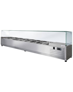 Настольная холодильная витрина Finist ToppingBox НХВсп-8 Финист