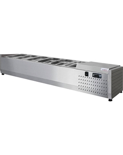 Настольная холодильная витрина Finist ToppingBox НХВо-6 Финист