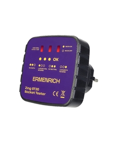 Тестер розеток Zing ST30 83818 Ermenrich