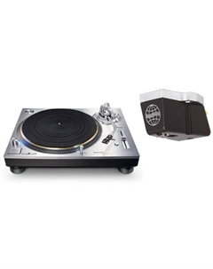 Виниловый проигрыватель Technics Комплект SL-1200GEE-S Silver + Radiotehnika RT-MC02