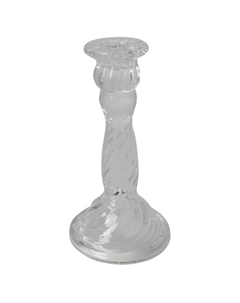 Подсвечник Crystal 8х8х17см стекло Maxijoy