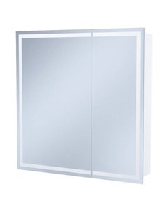 Шкаф зеркальный IDDIS Zodiac 80см белый Iddis