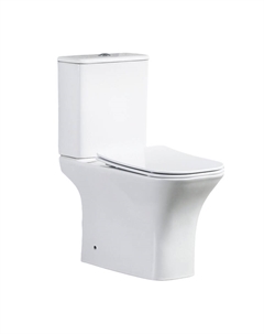 Унитаз напольный PORTO NEW PRN31126DP белый, с крышкой микролифт Olive's