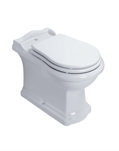 Унитаз приставной Bella 30856 без сиденья, белый Migliore