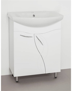 Тумба под раковину Амелия 65 белая Style line