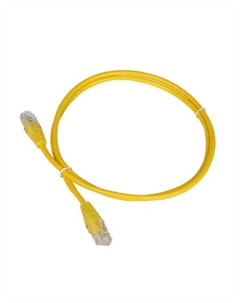 Патч-корд UTP кат.5e, 0.15 м, RJ45-RJ45, желтый, -45-45-0.15-YL Twt