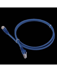 Патч-корд UTP кат.6, 3 м, RJ45-RJ45, синий, LSZH, LAN-PC45/U6-3.0-BL Lanmaster