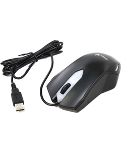 Мышь проводная X-G200 Black USB, 1000dpi, оптическая светодиодная, USB, черный Genius