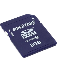 Карта памяти 8Gb SDHC Class 10 Smartbuy