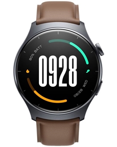 Смарт-часы Mibro Lite 3, 1.3" Amoled, серый/коричневый (XPAW020DG)