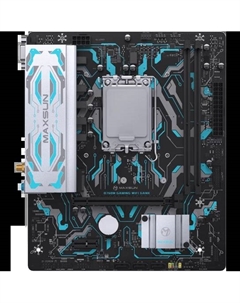 Материнская плата B760M GAMING WIFI GANK V2, Socket1700, Intel B760, 2xDDR5 DIMM, PCI-Ex16, 3SATA3, 7.1-ch, 2.5GLAN, 6 USB 3.2, VGA, HDMI, mATX, Retail Maxsun