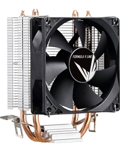 Кулер для процессора V Ice Boid 2PSDB для Socket/115x/1200/1700/1851/2011/2011-3/2066/AM2/AM2+/AM3/AM3+/FM1/AM4/AM5/FM2/FM2+, 90 мм, 2100rpm, 34 дБА, 90 Вт, 4-pin PWM, Al+Cu (Ice Boid 2PSDB) Formula