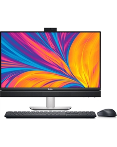 Моноблок Dell OptiPlex 7420 23.8" 1920x1080, Intel Core i3 14100T 2.5 ГГц, 8Gb RAM, 256Gb SSD, Intel UHD Graphics 730, WiFi, BT, Cam, Linux, черный, клавиатура, мышь (7420-3820)