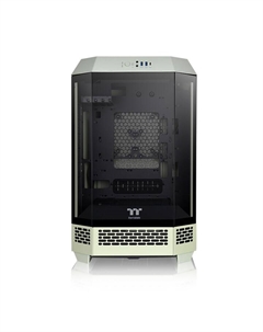 Корпус The Tower 300 Matcha Green, mATX, Micro-Tower, 2xUSB 3.0, USB Type-C, зеленый, без БП (CA-1Y4-00SEWN-00) Thermaltake
