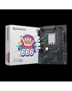 Материнская плата MS-H610M 666 WIFI6, Socket1700, Intel H610, 2xDDR4, PCI-Ex16, 4SATA3, 5.1-ch, GLAN, 4 USB 3.2, HDMI, DP, mATX, Retail Maxsun