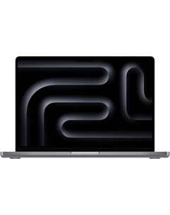 Ноутбук Apple MacBook Pro 14.2" 3024x1964, Apple M3, 8Gb RAM, 512Gb SSD, MacOS, серый космос (MTL73LL/A), Требуется переходник EU