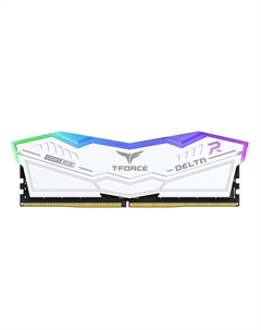 Комплект памяти DDR5 DIMM 32Gb (2x16Gb), 6400MHz, CL32, 1.35V,, T-Force Delta RGB White (TG_FF4D532G6400HC32ADC01) Retail Team group