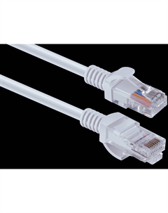 Патч-корд UTP кат.5e, 5 м, RJ45-RJ45, серый, RJ45-05 (87404) Defender