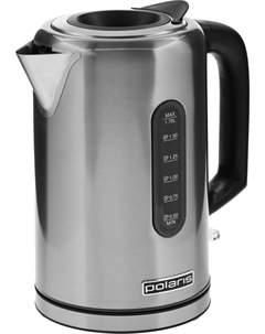 Чайник электрический POLARIS Water Way Pro PWK 1729CA 1.7л. 2.2 кВт, нержавеющая сталь/пластик, серебристый Polaris