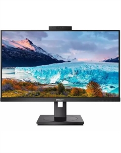 Монитор 27" 272S1MH/00 IPS, 1920x1080 (16:9), 250кд/м2, 4мс, 178°/178°, Adaptive Sync, VGA, DVI, HDMI, DisplayPort, USB-Hub, веб-камера, черный (272S1MH/00) Philips