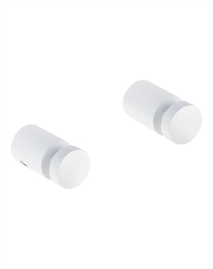 Крючок для ванной Iddis Petite одинарный на шуруп металл белый (2 шт.) (PET2SW1i41)