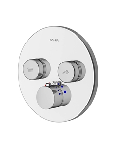 Смеситель термостатический для душа без излива AM.PM Inspire 2.0 с переключателем без лейки (F50A85700) Am.pm.