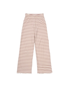Брюки широкие в рубчик "Moore Adobe Rose Striped", пудровые полоски The new