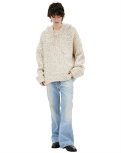 Вязаное худи из шерсти Erl