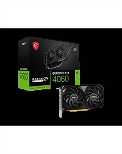 Видеокарта MSI GeForce RTX 4060 Ventus 2X Black 8G Msi